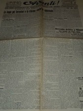 ZEITUNG "AVANTI" 24. MÄRZ