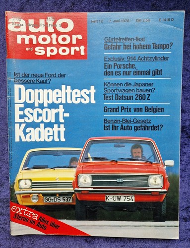 Ams 1975 test - test, datsun