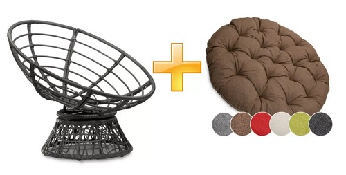 Papasansessel rattansessel mit - papasansessel,