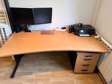 Büro Schreibtisch,höhenverstellbar (manuell), modern, kein Stehtisch
