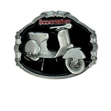 Motorroller Belt Buckle classic Scooter Gürtelschnalle 50s 60s Vespa-Motiv *234