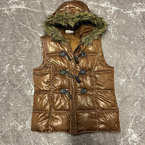 Cina damen steppweste braun - damen,