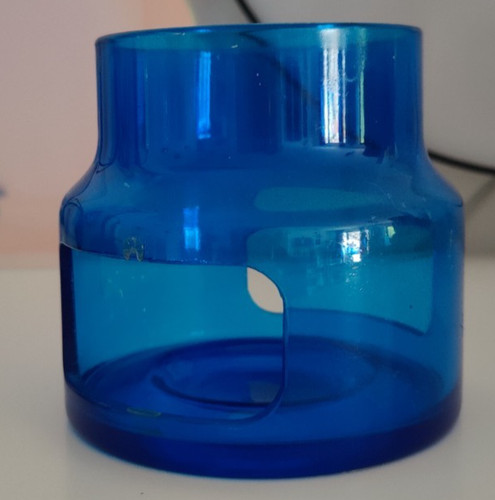 Teelichthalter rund blau - , ikea