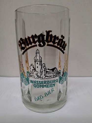 Brauerei bierglas burgbräu - brauerei-bierglas, "burgbräu