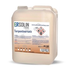 Terpentin Ersatz 5 L Verdünner Pinselreiniger Geruchsarm Laborgeprüft ergiebig