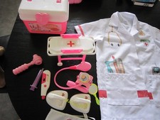 Medical Arztkoffer Spielzeug mit Zubehör und  Doktorschürze