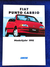 FIAT Punto Cabrio Prospekt 7.1995