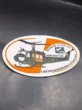 Bundeswehr Patch BW Ärmelabzeichen Huey Rettungsfliegerstaffel Hamburg RAR