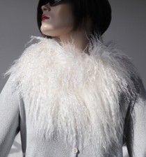 Pelz Schal Tibetlamm 2in1 Loop