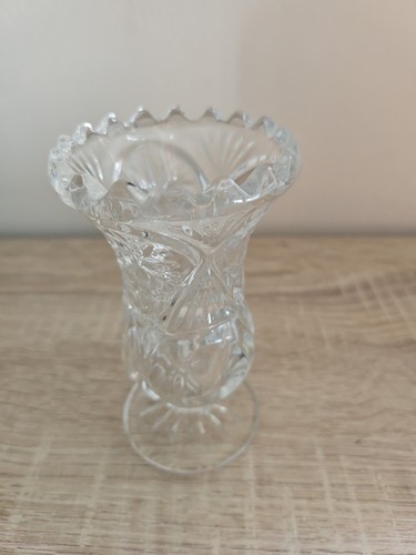 Kleine kristallvase aus - "kleine,