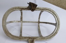 Korb für alte Lampe Loft Bauhaus Stil ALU DDR  Bunkerlampe Schildkrötenlampe ? 