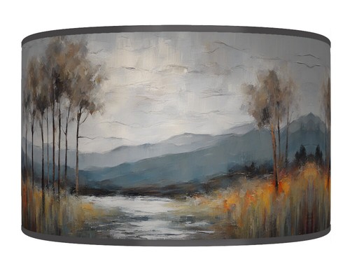 Natur landschaft loch - loch, bäume