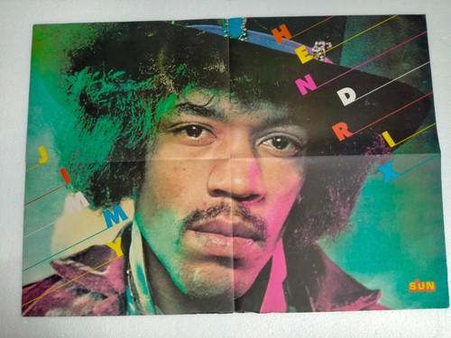 Jimi hendrix pin - jimi, sun