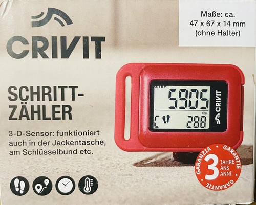Crivit schrittzähler - schrittzähler, /