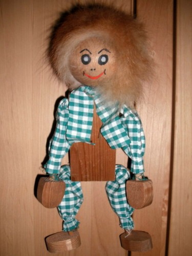 Wanddeko puppe figur - puppe,