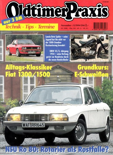 Oldtimer praxis 1994 emw - oldtimer,
