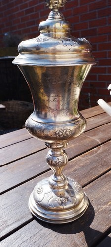 Silber deckelpokal dat - silber,