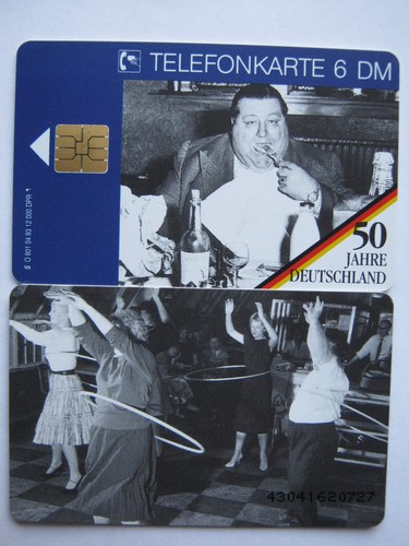 Telefonkarte jahre - 50,