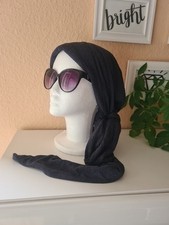 Buttercup Chemo Binde Turban "Amoena"Dunkelblau Jeansoptik"Onesize
