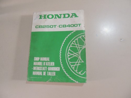 Honda cb250 cb400 - honda, t
