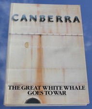 P&O LINE SS CANBERRA GROSSER WEISSER WAL ZIEHT IN DEN KRIEG FALKLAND KRIEG UNGEWÖHNLICHES BUCH