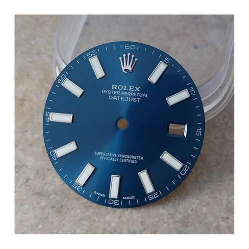 Rolex datejust blue - rolex,