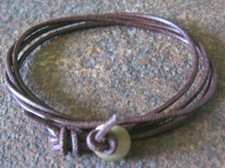 Echt Leder Armband braun