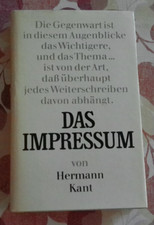 DDR + Hermann Kant + Das