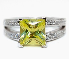 3 Karat Peridot & Topas 925