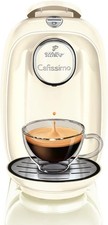 Tchibo Cafissimo PICCO Kaffeekapselmaschine, Retro Classic Original weiß creme