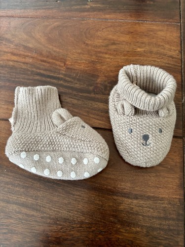 Baby strick hausschuhe 16 - strick-hausschuhe,