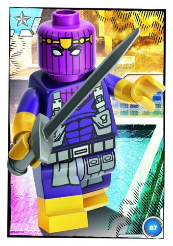 Lego marvel serie trading - lego, 1