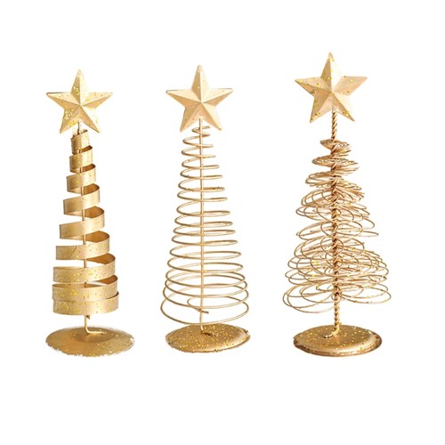 Iron christmas tree ornaments - christmas,
