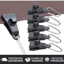 20x 10x Planenhalter+Karabiner