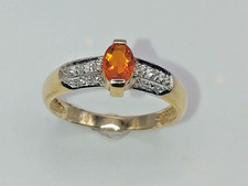 585gg ring mit feueropal - ring,