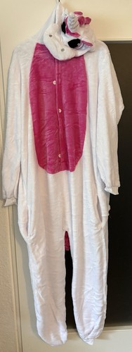 Einhorn kostüm pink weiß - einhorn, pink-weiß