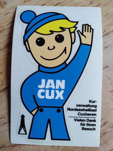 Jan cux aufkleber - cux,