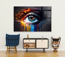 WANDBILD AUGE EYE INK POP ART