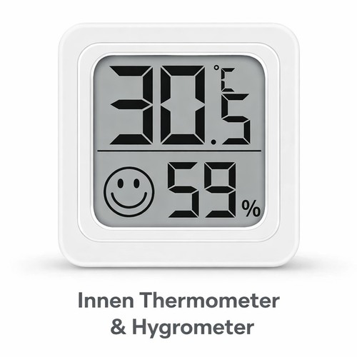 Raumthermometer digital mit - digital,