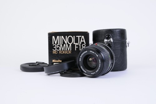 Minolta rokkor 1 8 35mm - md, w.rokkor
