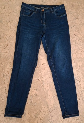 Blue motion denim jeans damen - denim,
