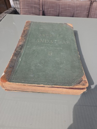 Andrees handatlas auflage - handatlas,