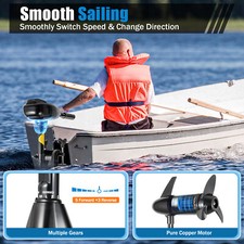 80LBS 12V 800W Elektrisch