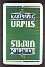 Kartenspiel der Brauerei KARLSBERG UR-PILS Die echten ASS anno 2001 (Leinen)