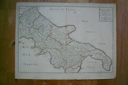 Alte landkarte italien neapel - alte,