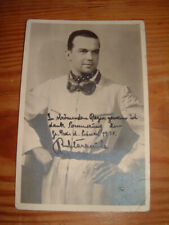 AK FOTO Rudolf Caracciola  Autogramm Großer Preis der Schweiz 1938