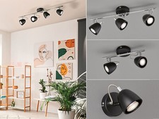 Wand- & Deckenspots Schwarz