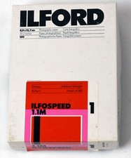 ILFORD Ilfospeed Fotopapier 8,9 x 12,7cm Glossy Gr. 1,  100Blatt, geöffnet