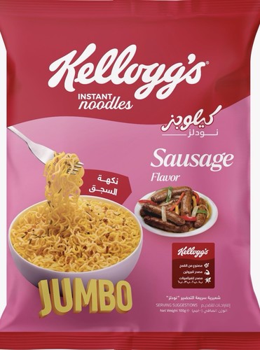 Kellogg noodles sausage - noodles, 100g