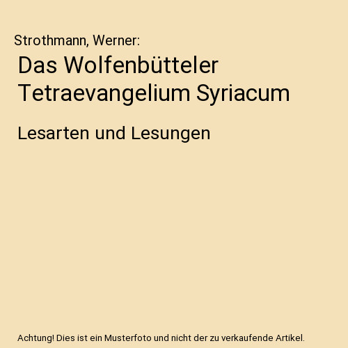 Das wolfenbütteler - das,